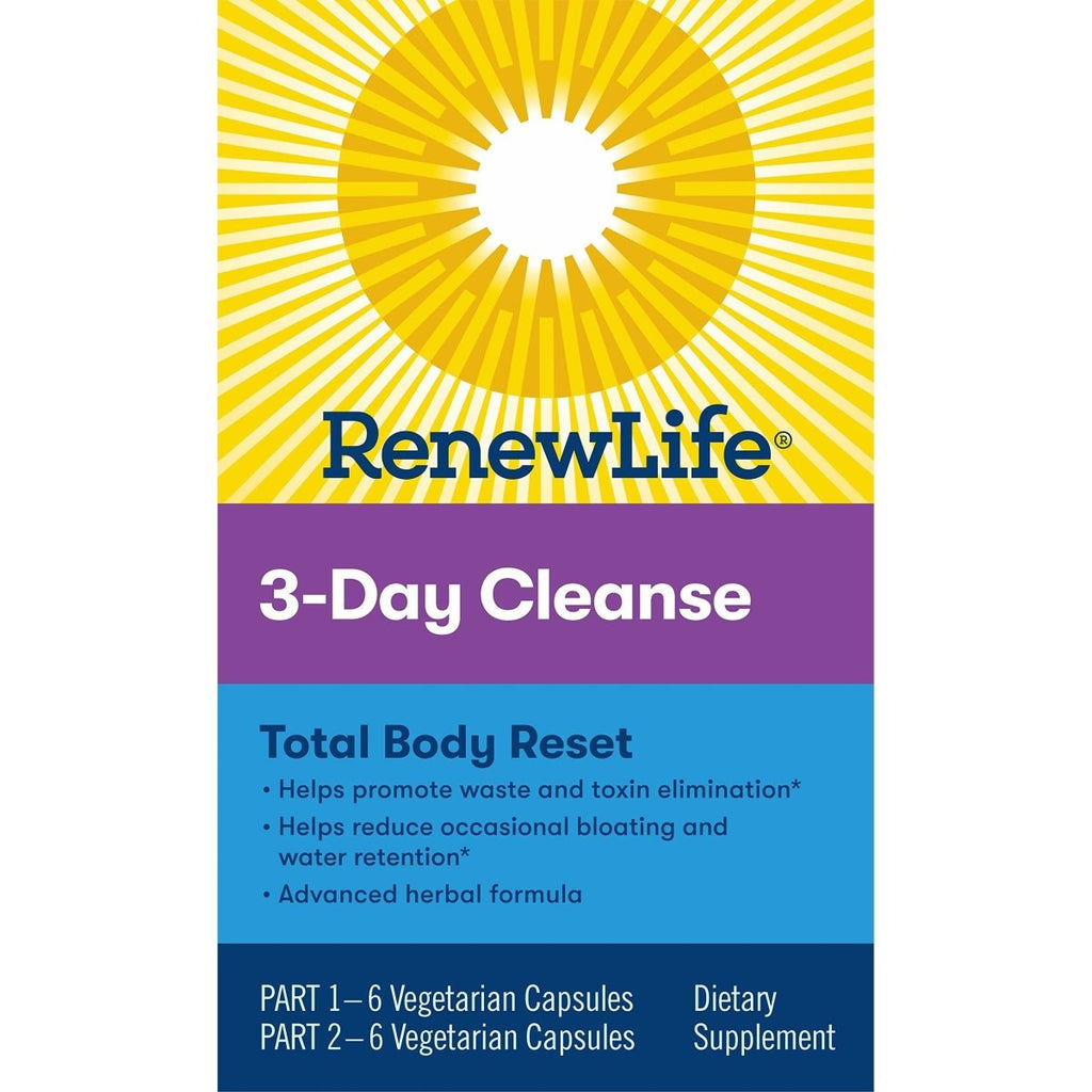 Renew Life Adult Cleanse Total Body Reset - 3-Day, 2-Part Program