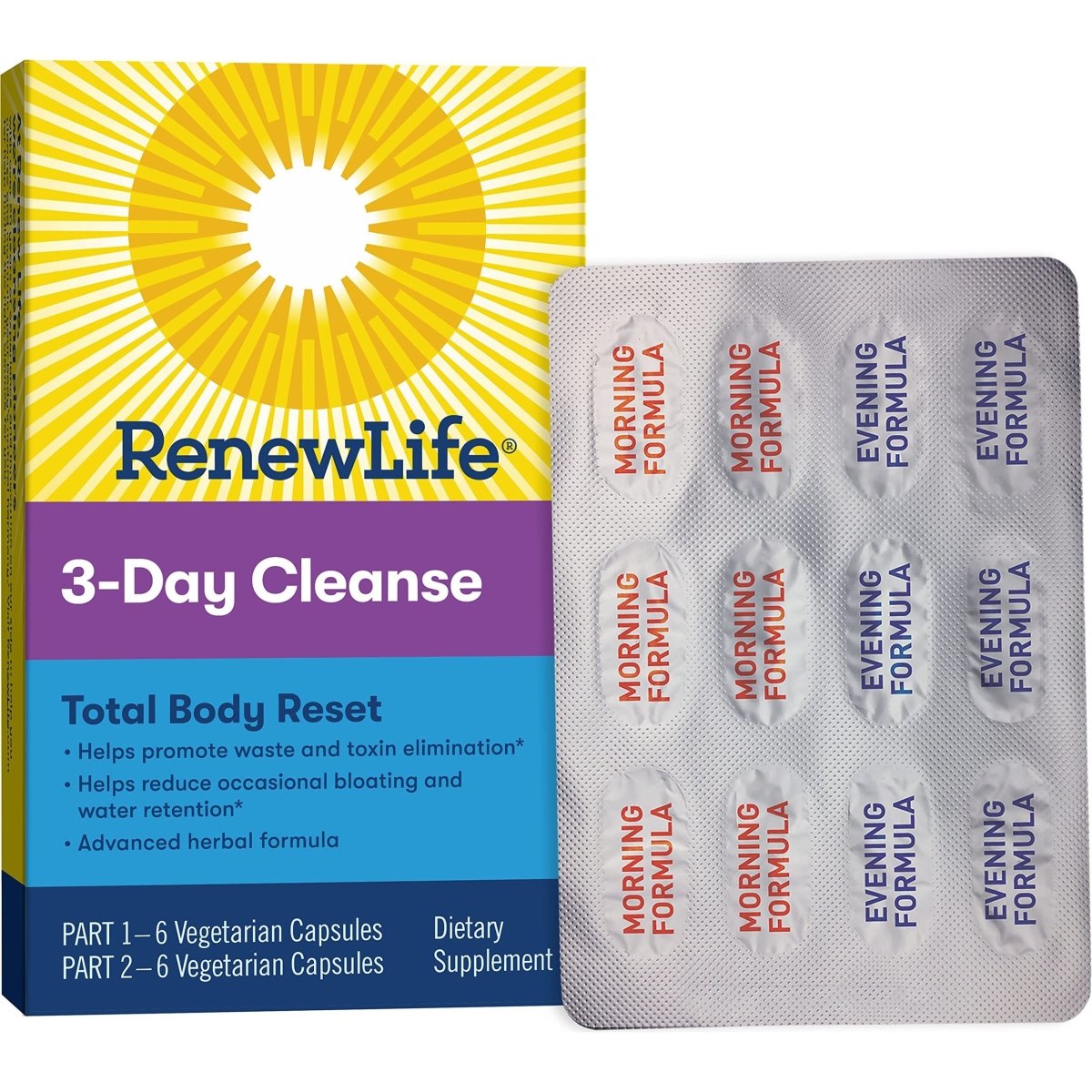 Renew Life Adult Cleanse Total Body Reset - 3-Day, 2-Part Program