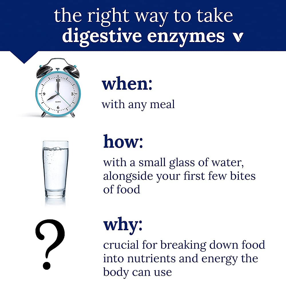 Renew Life Adult Digestive Enzymes, Dietary Supplement Enhances Digestion & Nutrient Absorption, Helps Relieve Gas, Bloating & Indigestion, Dairy, Soy & Gluten Free, 90 Capsules