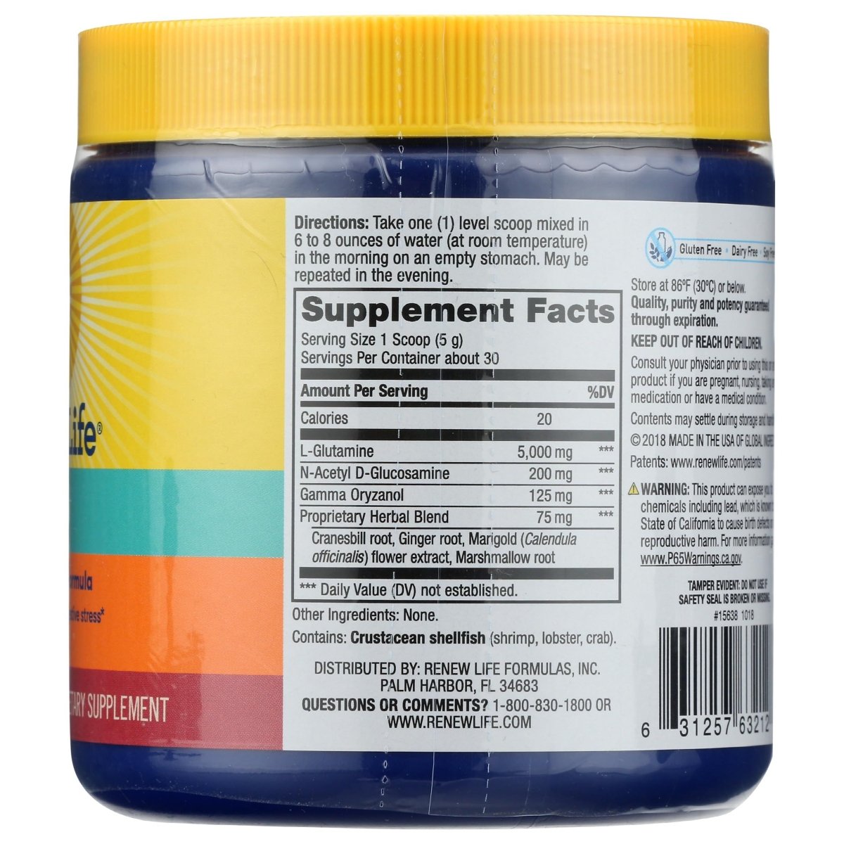 Renew Life Adult Digestive Enzymes - Intestinal Lining Support, Fortify Bowel & Digestion - 5.7 Oz