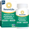 Renew Life Digestive Duo Probiotic + Enzymes 30 Vcaps