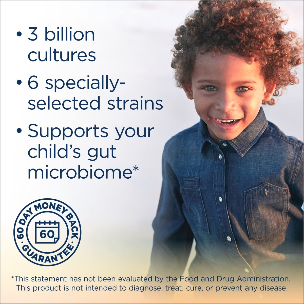 Renew Life Kids Probiotic Gummies, Supports Digestive & Immune Health, Soy, Dairy & Gluten Free, Berry, 60 Chewable Tablets