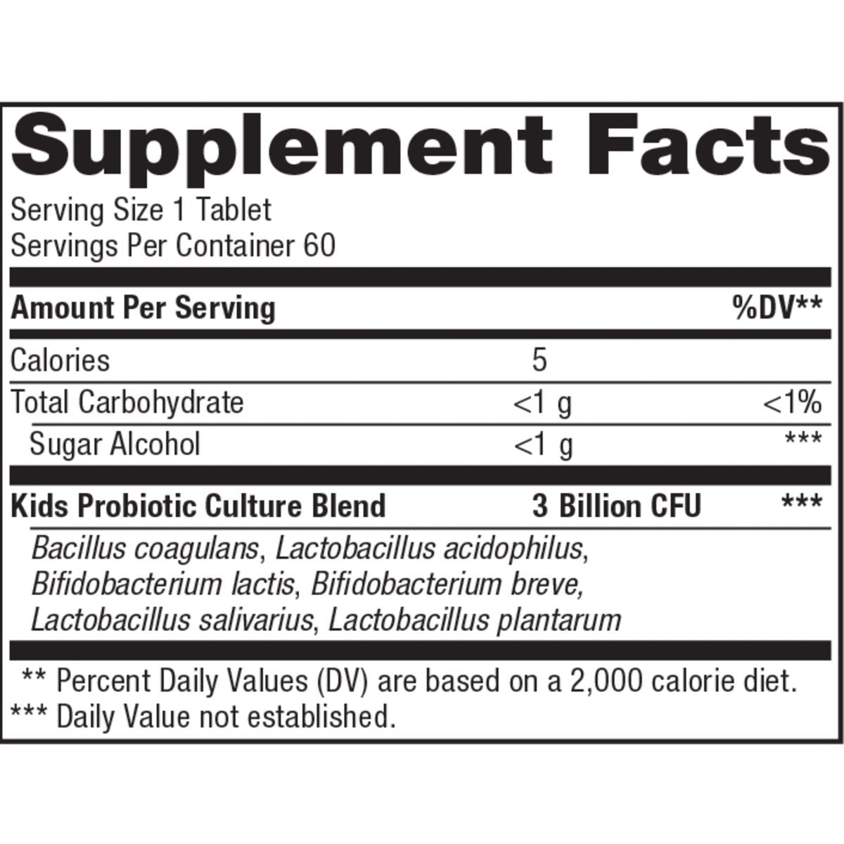 Renew Life Kids Probiotic Gummies, Supports Digestive & Immune Health, Soy, Dairy & Gluten Free, Berry, 60 Chewable Tablets