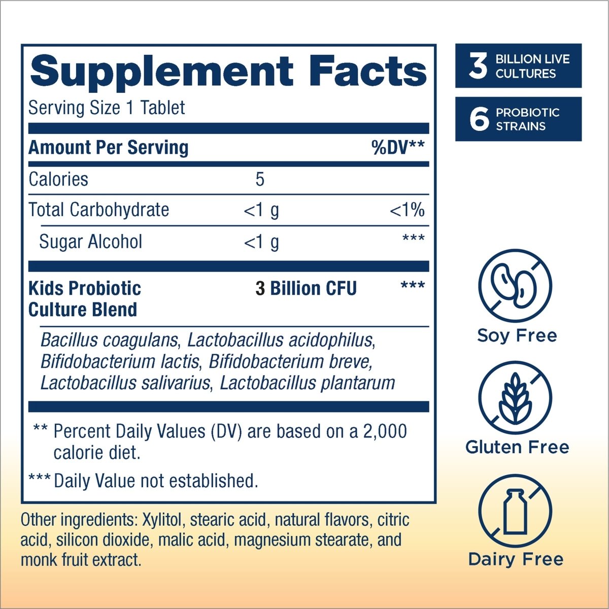 Renew Life Kids Probiotic Gummies, Supports Digestive & Immune Health, Soy, Dairy & Gluten Free, Berry, 60 Chewable Tablets