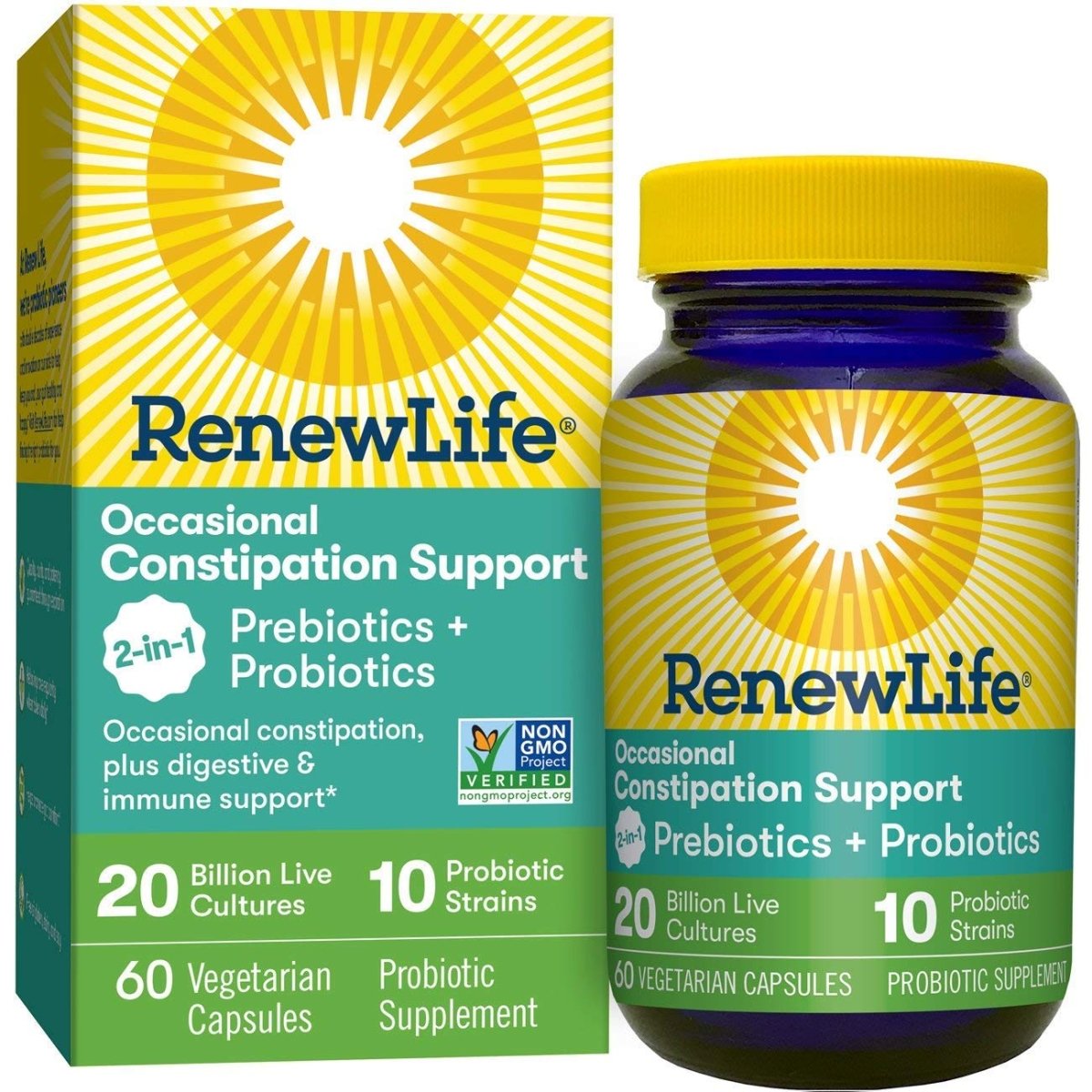 Renew Life Return to Regular Probiotic, 60 CT