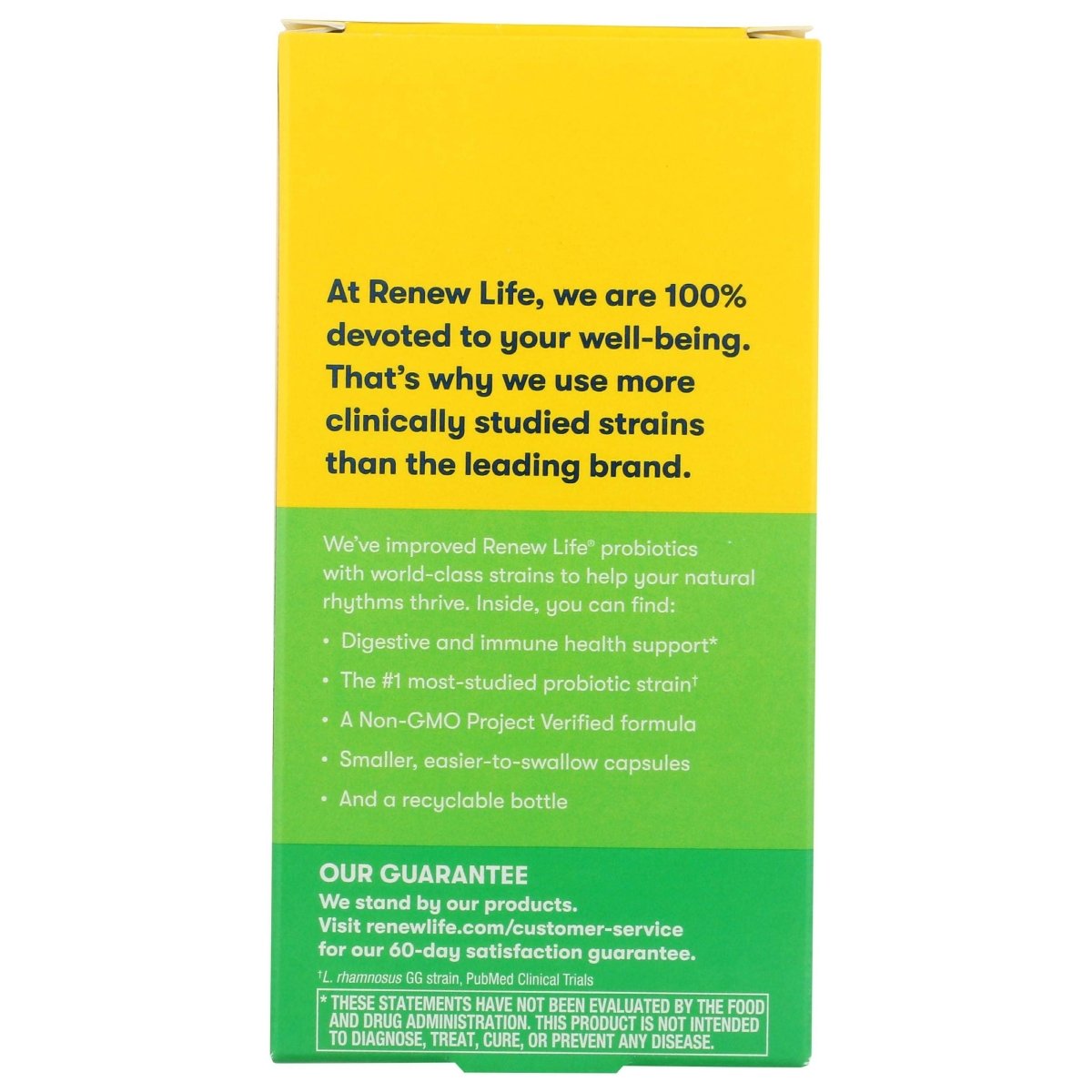 RENEW LIFE Ultimate Flora Adult 50+ Probiotic 30 Billion, 60 CT