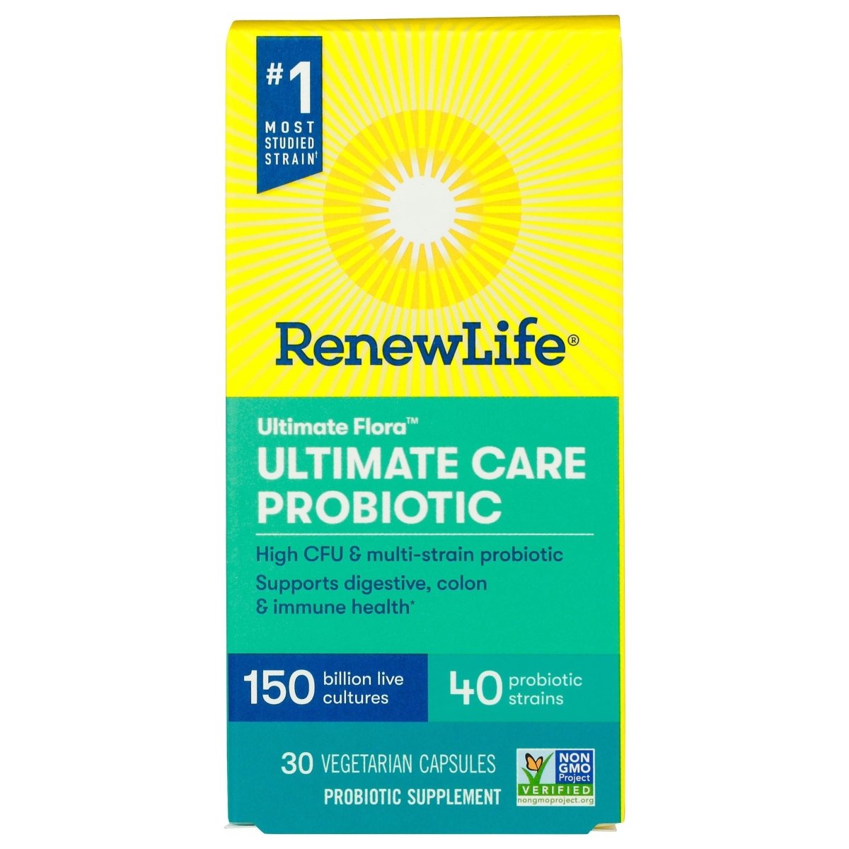 Renew Life Ultimate Flora Care 150 Billion - 30 Capsules