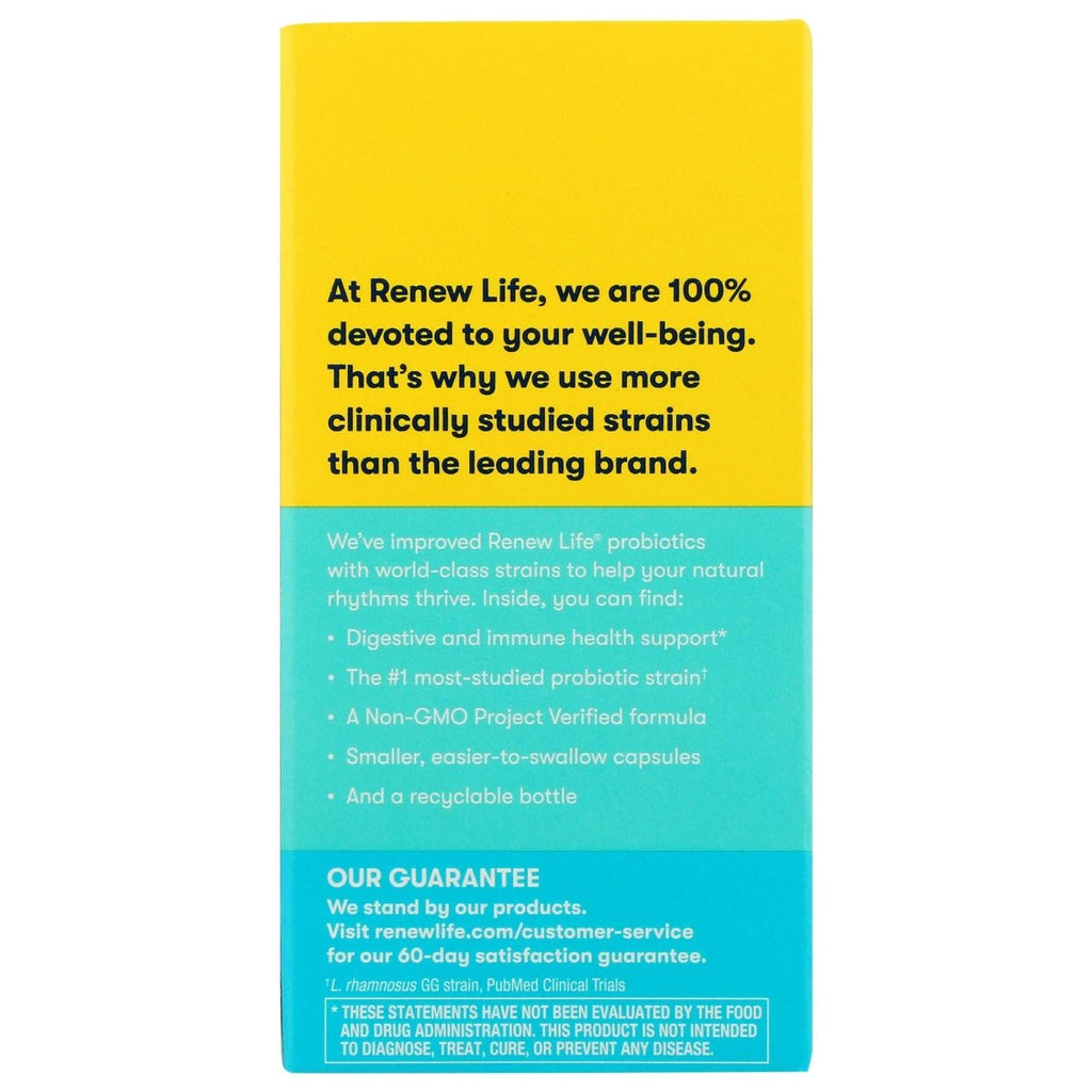 Renew Life, Ultimate Flora Care Probiotic 100 Billion, 30 Count