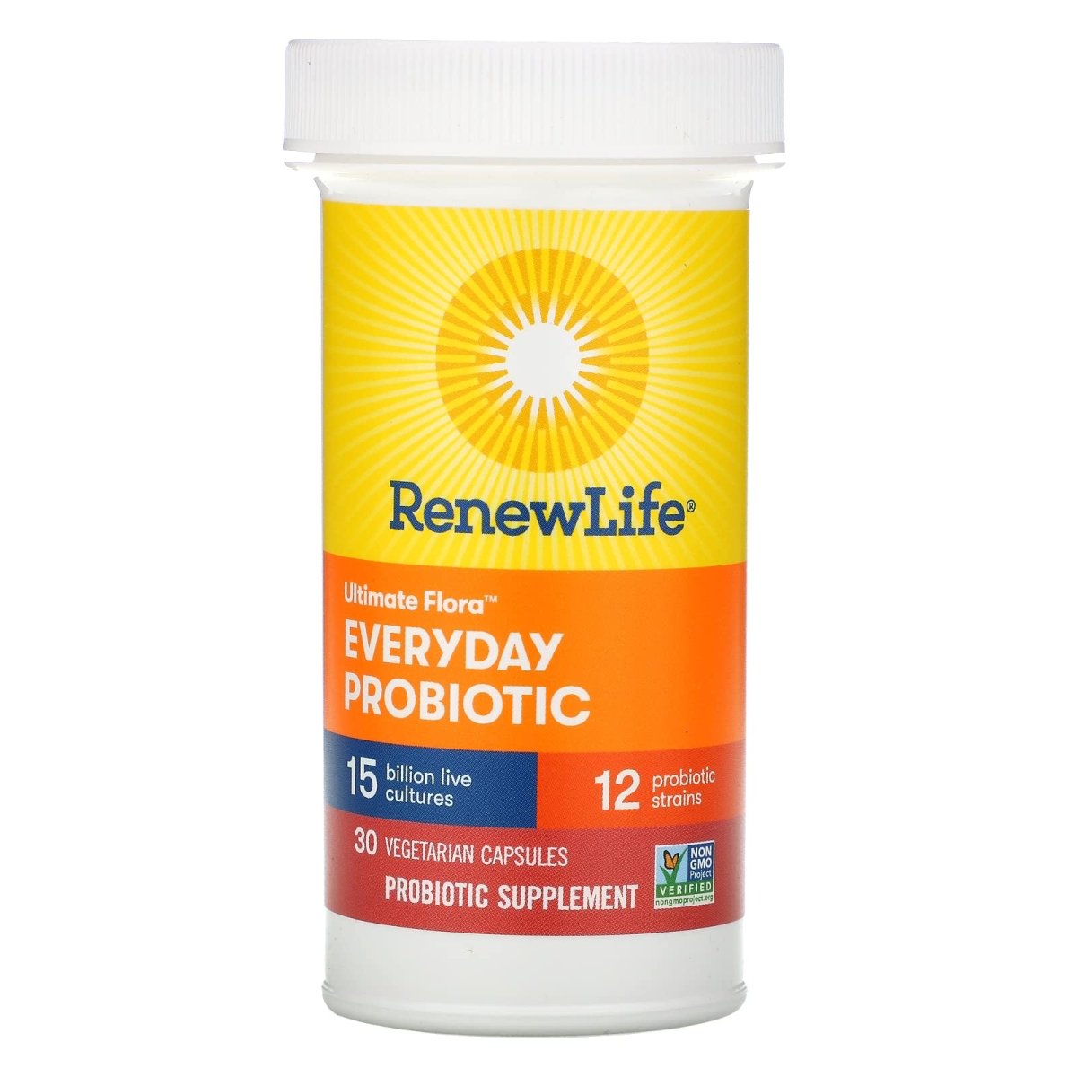 RENEW LIFE Ultimate Flora Everyday Probiotic 15 Billion, 30 CT