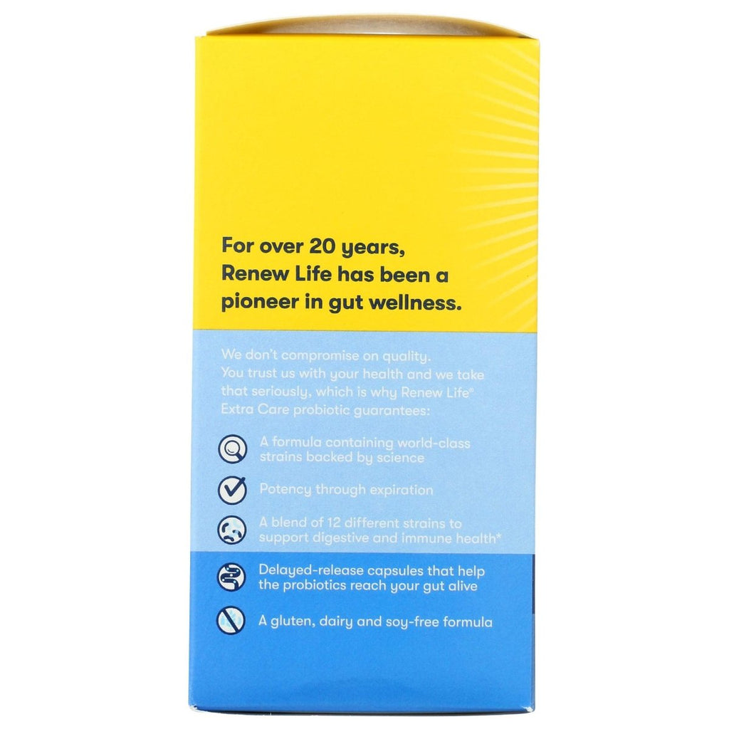RENEW LIFE Ultimate Flora Extra Care Probiotic 50 Billion, 90 CT