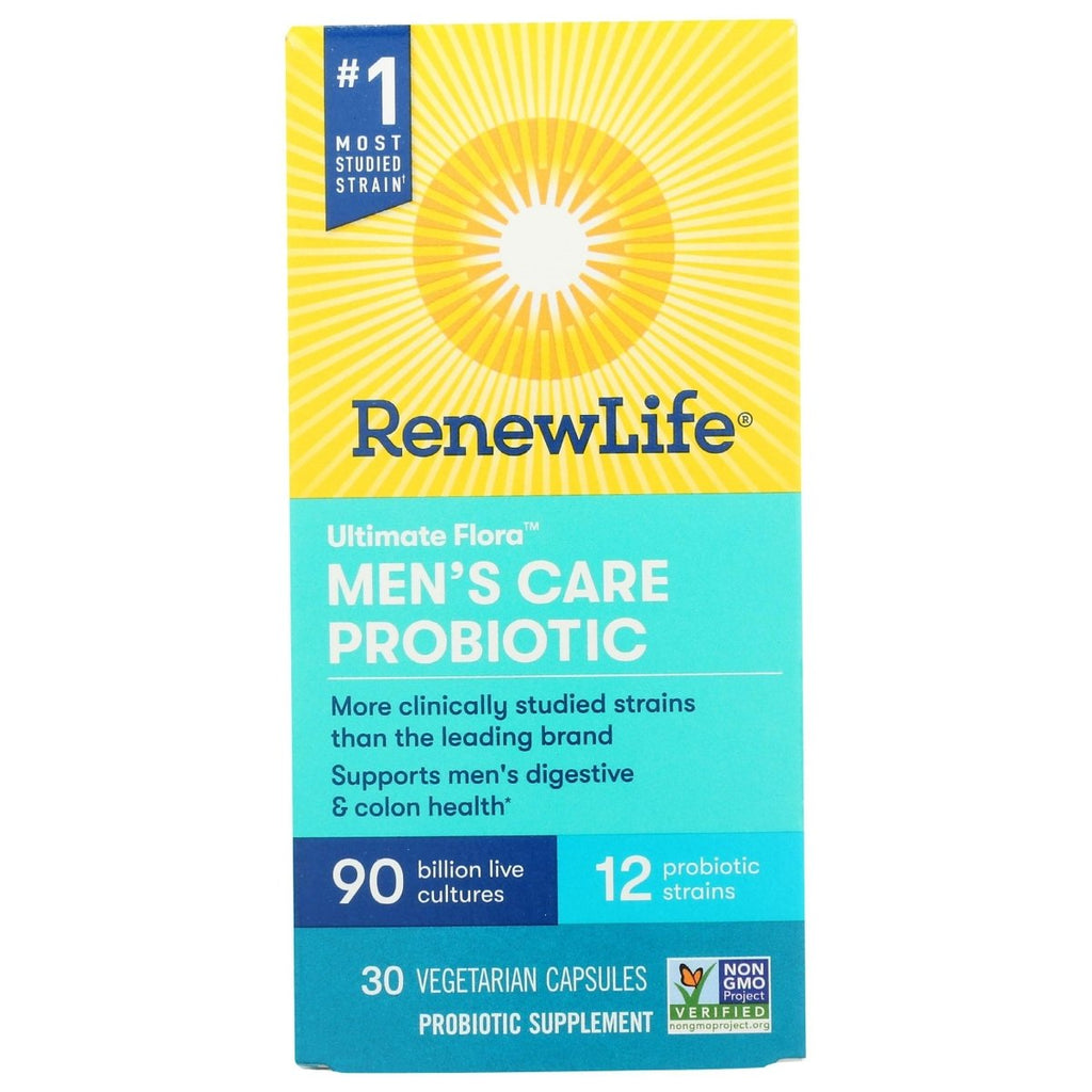 Renew Life Ultimate Flora Men's Care Probiotic - 30 Capsules