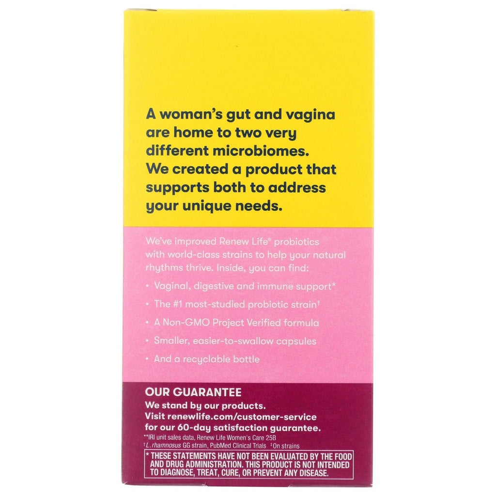 RENEW LIFE Ultimate Flora Women's Care Probiotic 90 Billion, 60 CT