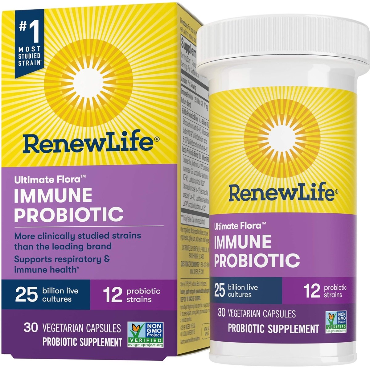 Renew LifeUF Immune Probiotic 25B, 30 ct