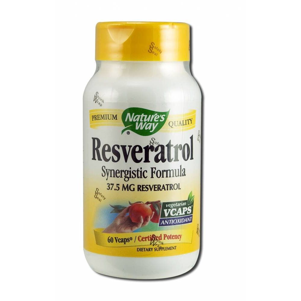 Resveratrol Nature's Way 60 VCaps