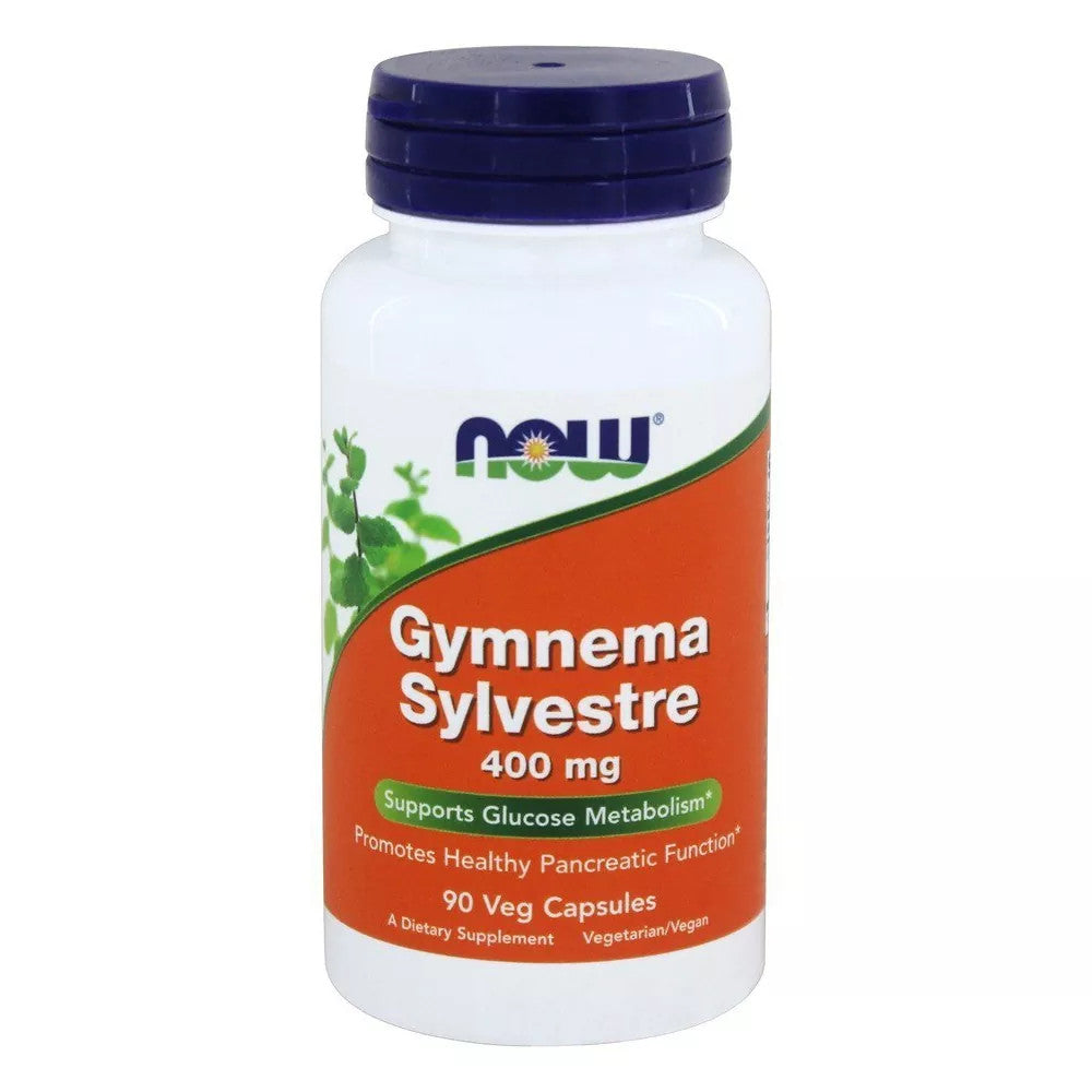 Now Foods Gymnema Sylvestre 400 mg 90 Vcaps - 4707 - 3 Pack
