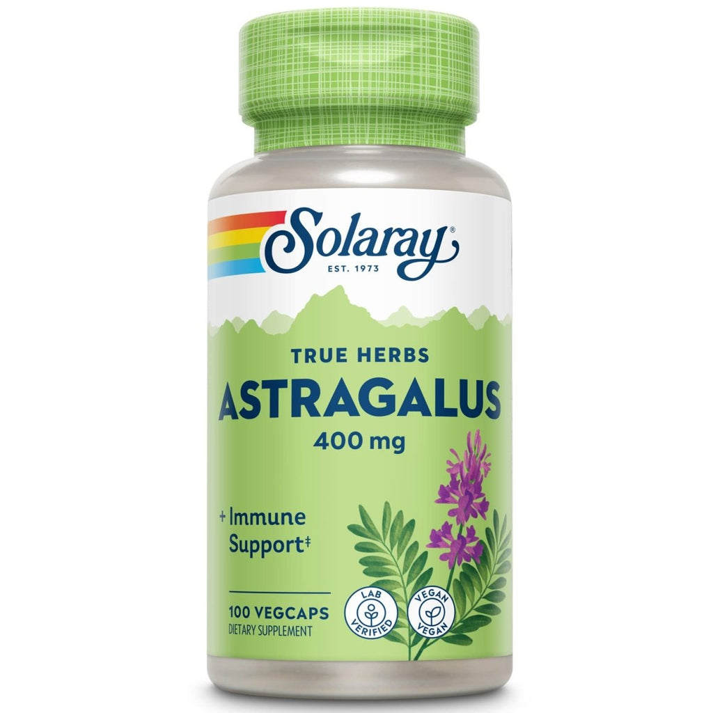 Solaray Astragalus Root 400mg - 100 VegCaps  00130