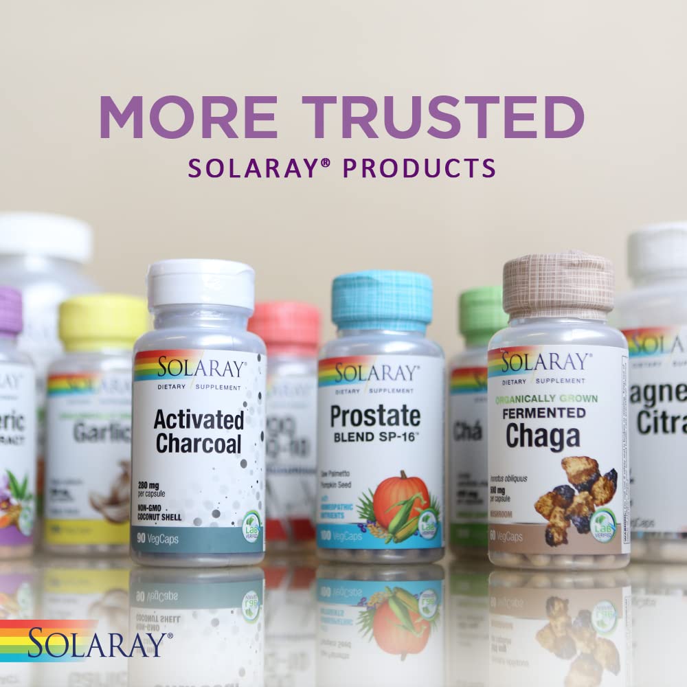 Solaray Berberine & Curcumin Root Extracts - Digestive, Cardiovascular & Metabolic Function Support - 60 VegCaps