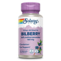 SOLARAY Bilberry Extract 160 mg VegCaps | Eye Health & Circulation Support | 36% Anthocyanosides with Blueberry | Vegan | 30 Count