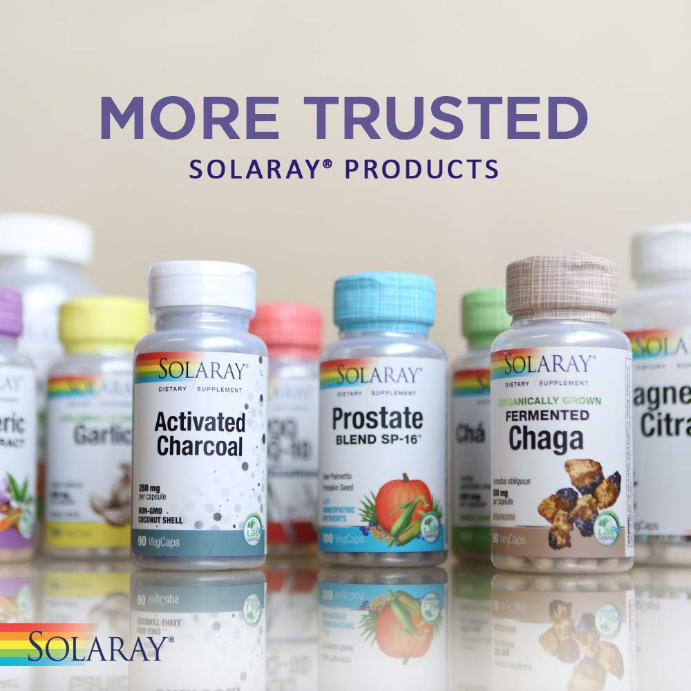 Solaray Black Elderberry Extract with Zinc, Probiotics & Vitamin C | Healthy Immune System Support | 30 Chewable Tablets