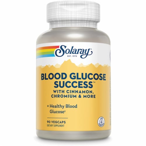 Solaray - Blood Glucose Success - 90 Vegetarian Capsules -