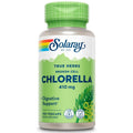 SOLARAY Broken Cell Chlorella 410 mg | Nutrient-Rich Superfood w/Naturally Occurring Protein, Vitamins, Minerals, Chlorophyll | Non-GMO | 100 VegCaps