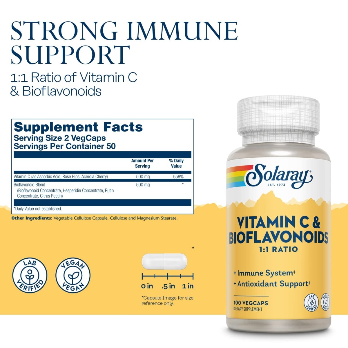Solaray C Super Bio-Plex Supplement, 100 Count