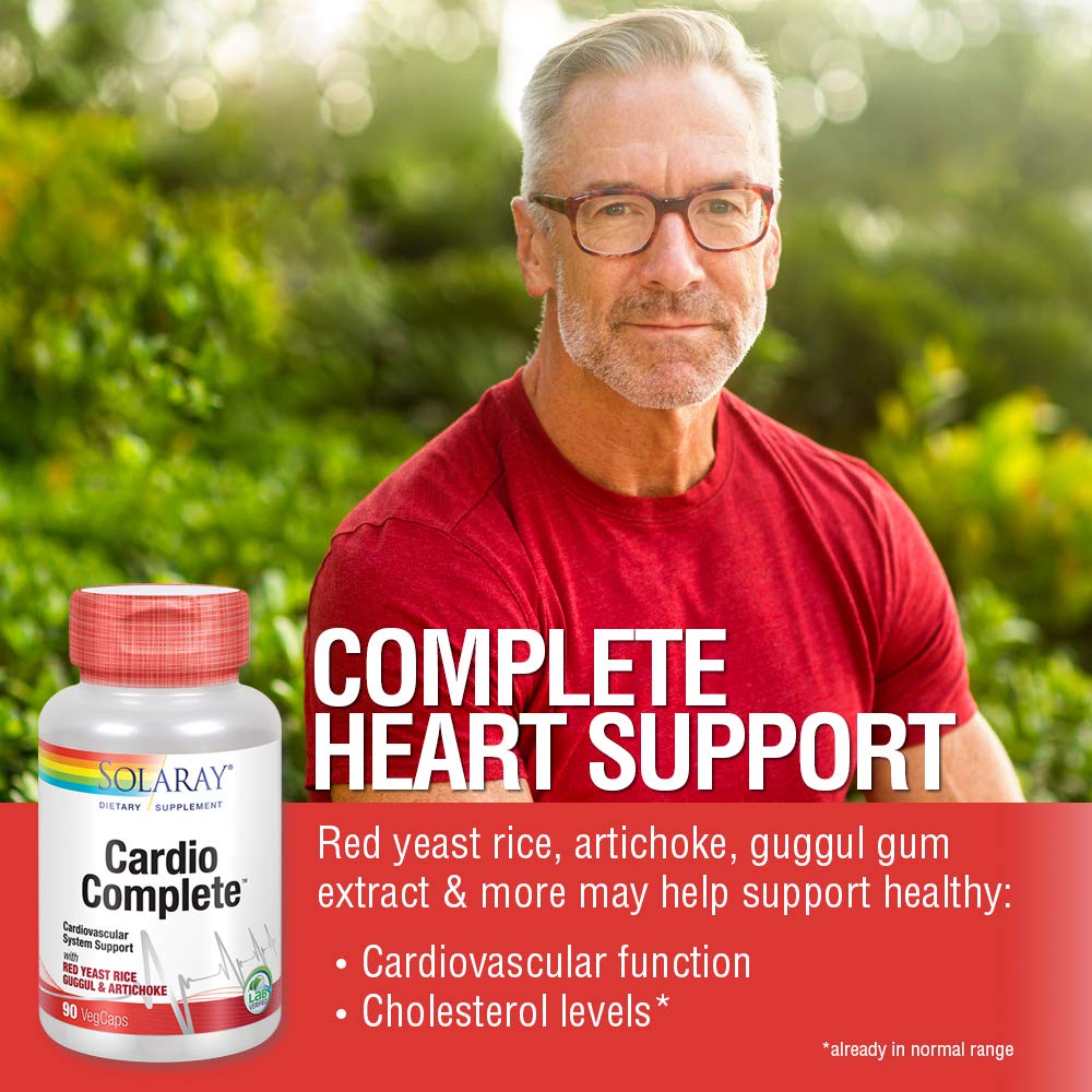 Solaray CardioComplete - Cardiovascular System Support, 90 VegCaps