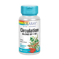 SOLARAY Circulation Blend SP-11B - Herbs & Cell Salt for Healthy Circulatory System Support - 50 Servings, 100 VegCaps