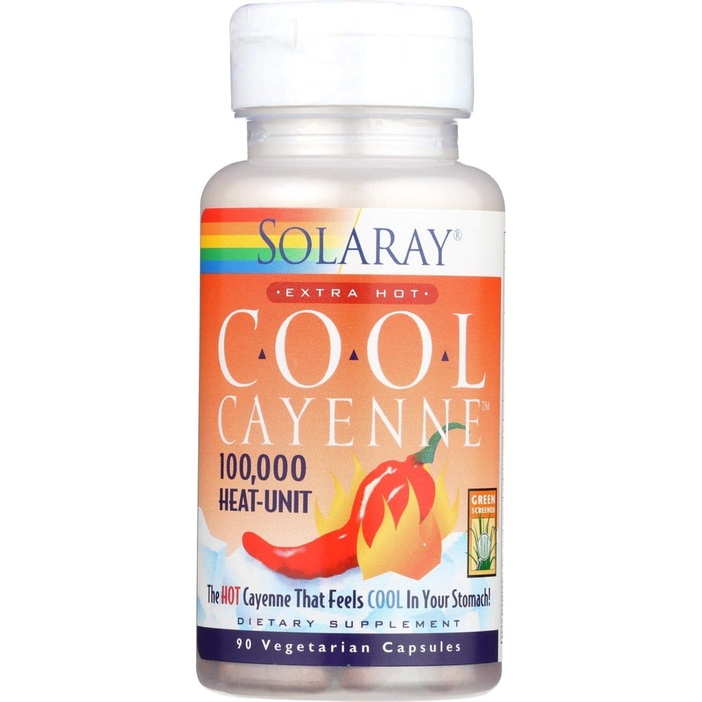 SOLARAY Cool Cayenne Extra Hot, 90 CT   08102