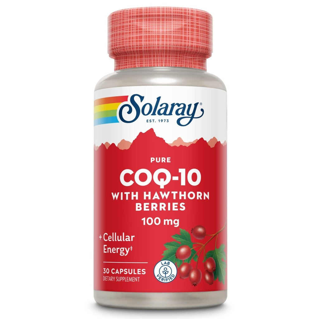 Solaray CoQ10 100mg 30 Capsules  - 08912