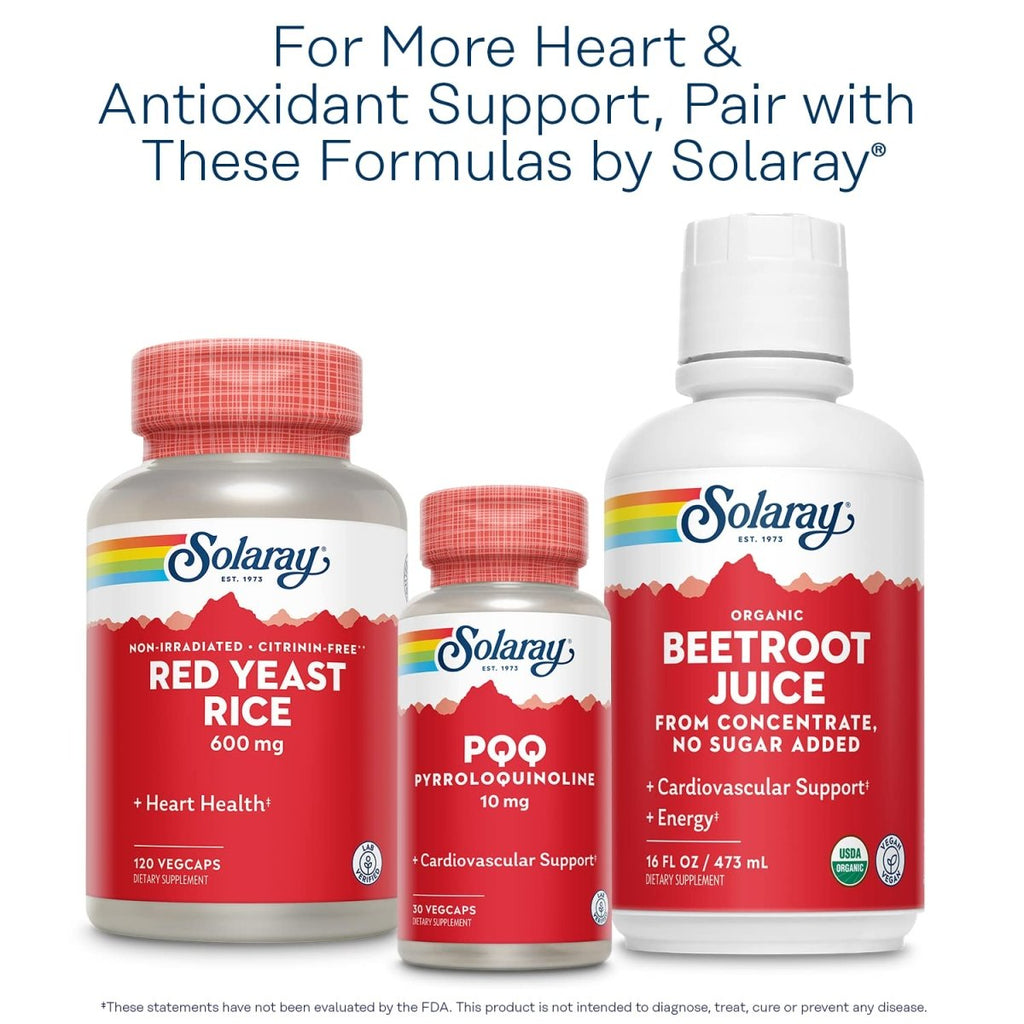 Solaray CoQ10 100mg 30 Capsules  - 08912