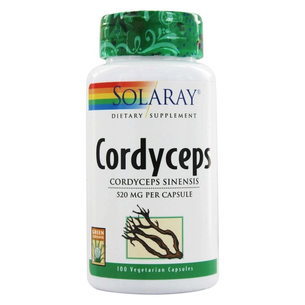 SOLARAY Cordyceps | 100 Count