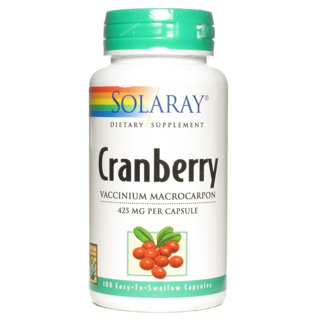 Solaray Cranberry - 425 mg - 100 Capsules