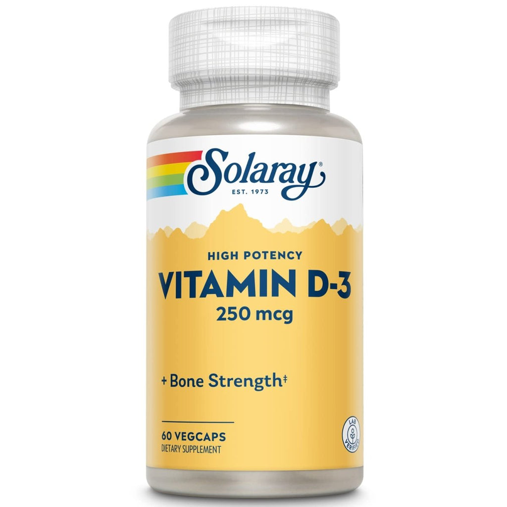 SOLARAY D3 10,000 LU VCapsules | 60 Count