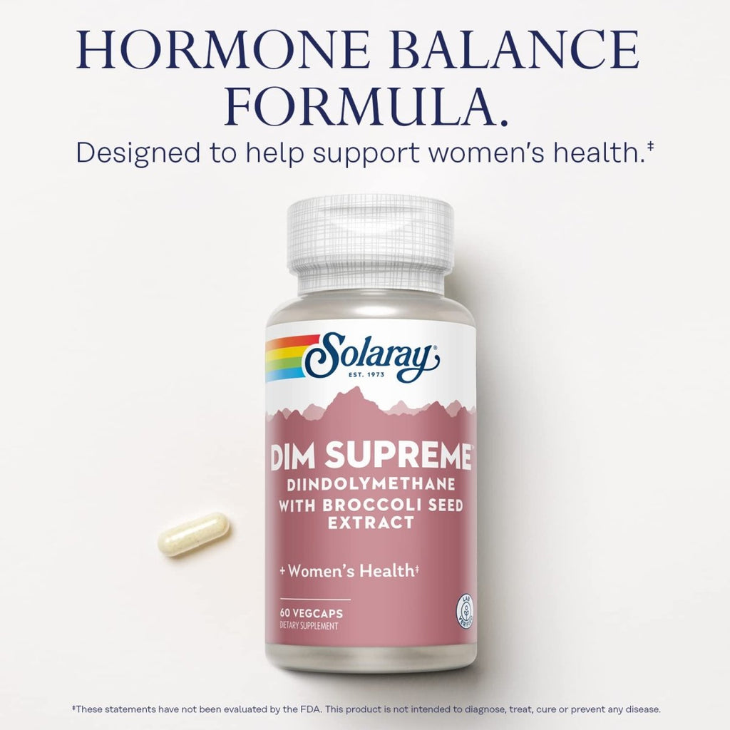 SOLARAY Dim Supreme, 100mg, 60 Count