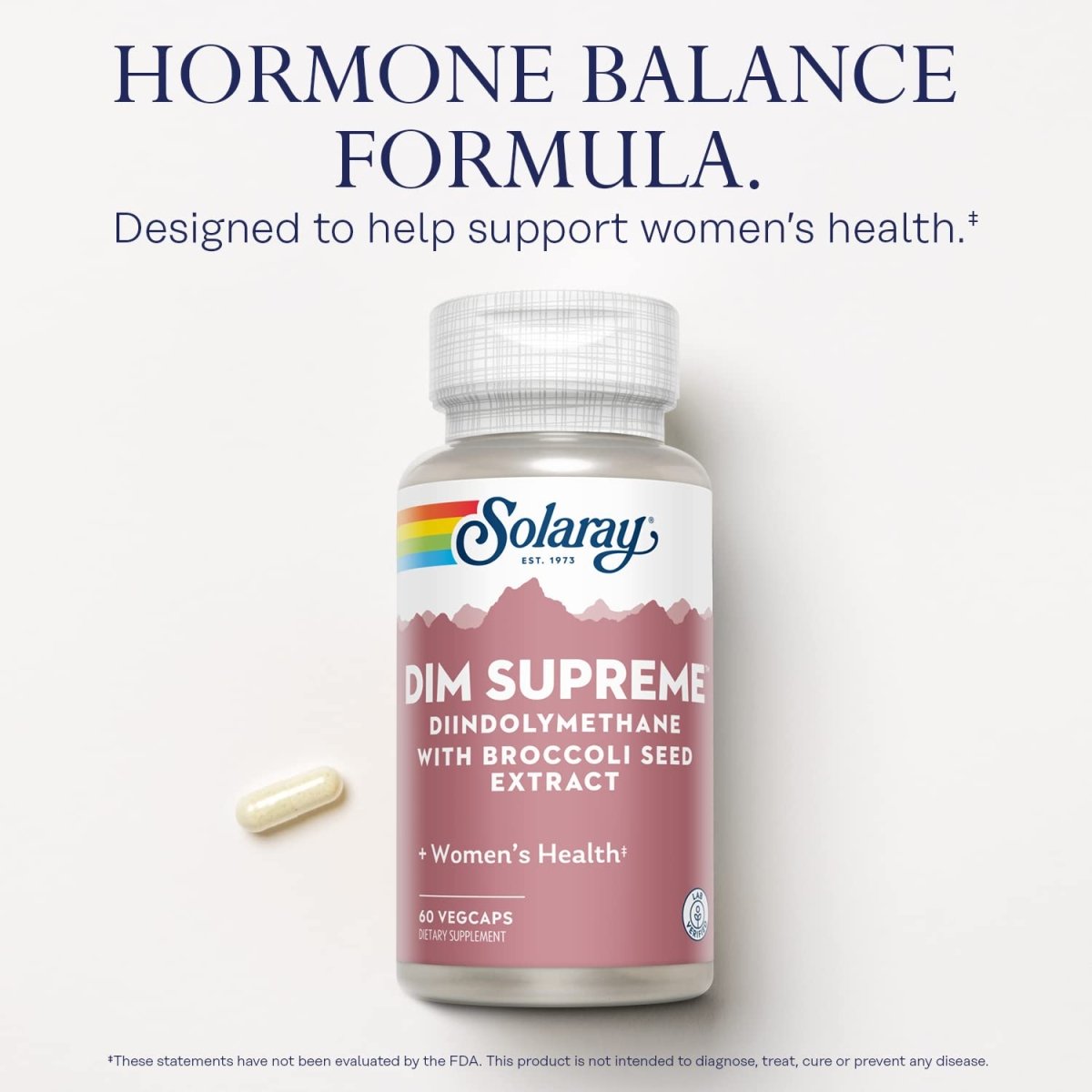 SOLARAY Dim Supreme, 100mg, 60 Count