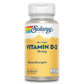 SOLARAY Dry D-2, Veg Cap (Btl-Plastic) 1000IU | 60ct