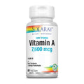 Solaray, Dry Form Vitamin A, 7,500 mcg, 60 VegCaps