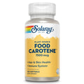 SOLARAY Food Carotene 7500mcg (25000 IU) - Beta Carotene Vitamin A Supplement - Wellness and Immune Support Supplement, Potent Eye Vitamins and Skin Food, Plant Sourced, 60-Day Guarantee, 100 Softgels