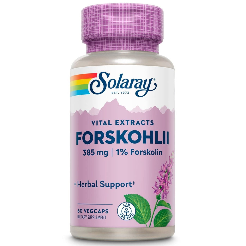 SOLARAY - Forskohlii, 385 mg | 60 Capsules