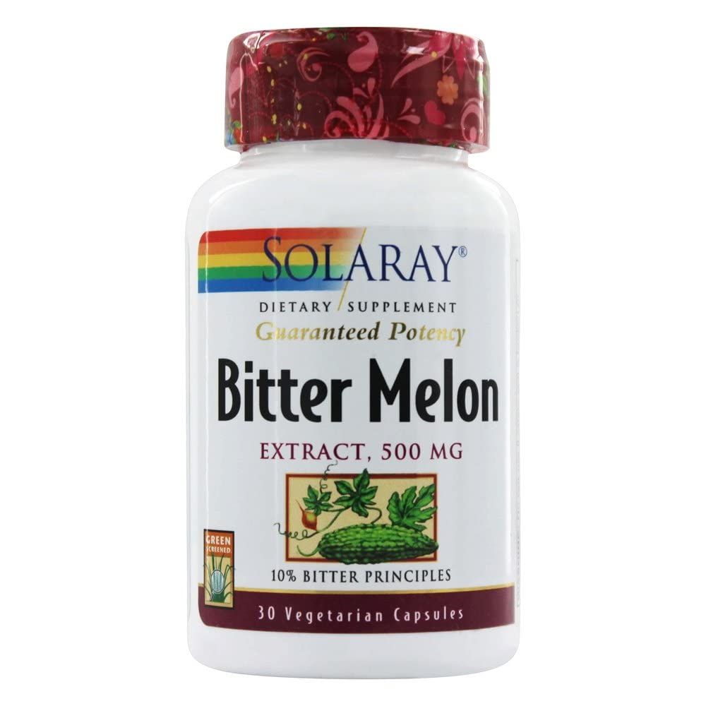 SOLARAY - Guaranteed Potency Bitter Melon Extract 500 mg. - 30 Capsules
