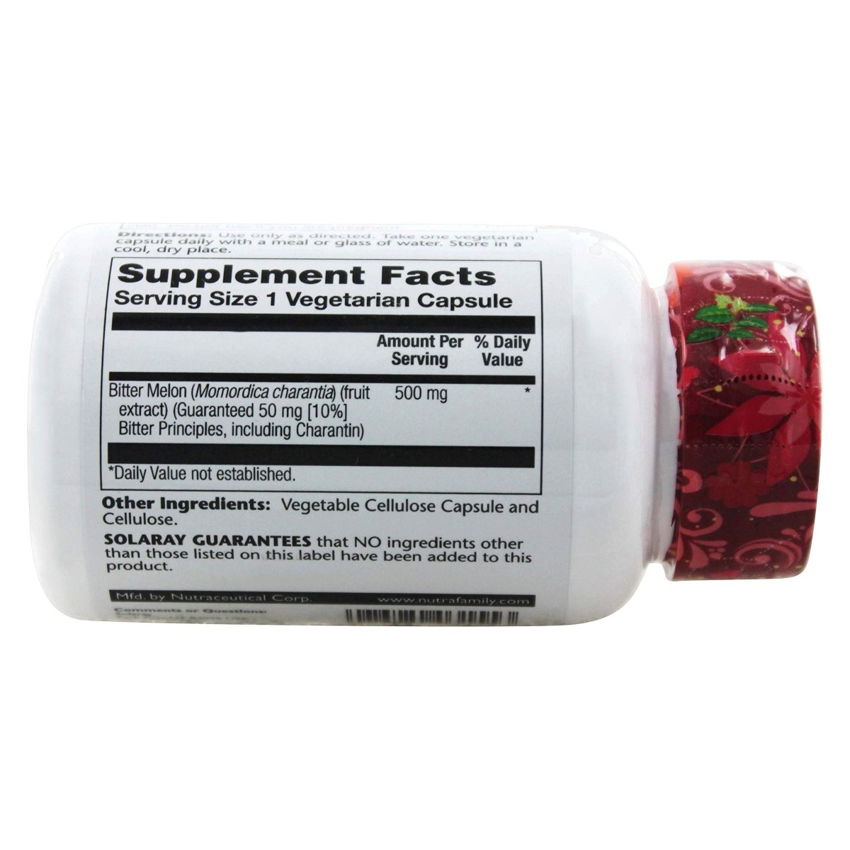 SOLARAY - Guaranteed Potency Bitter Melon Extract 500 mg. - 30 Capsules