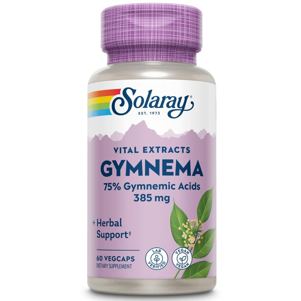 SOLARAY Guaranteed Potency Gymnema Leaf Extract | Veg Cap | 385mg | 60ct  39911