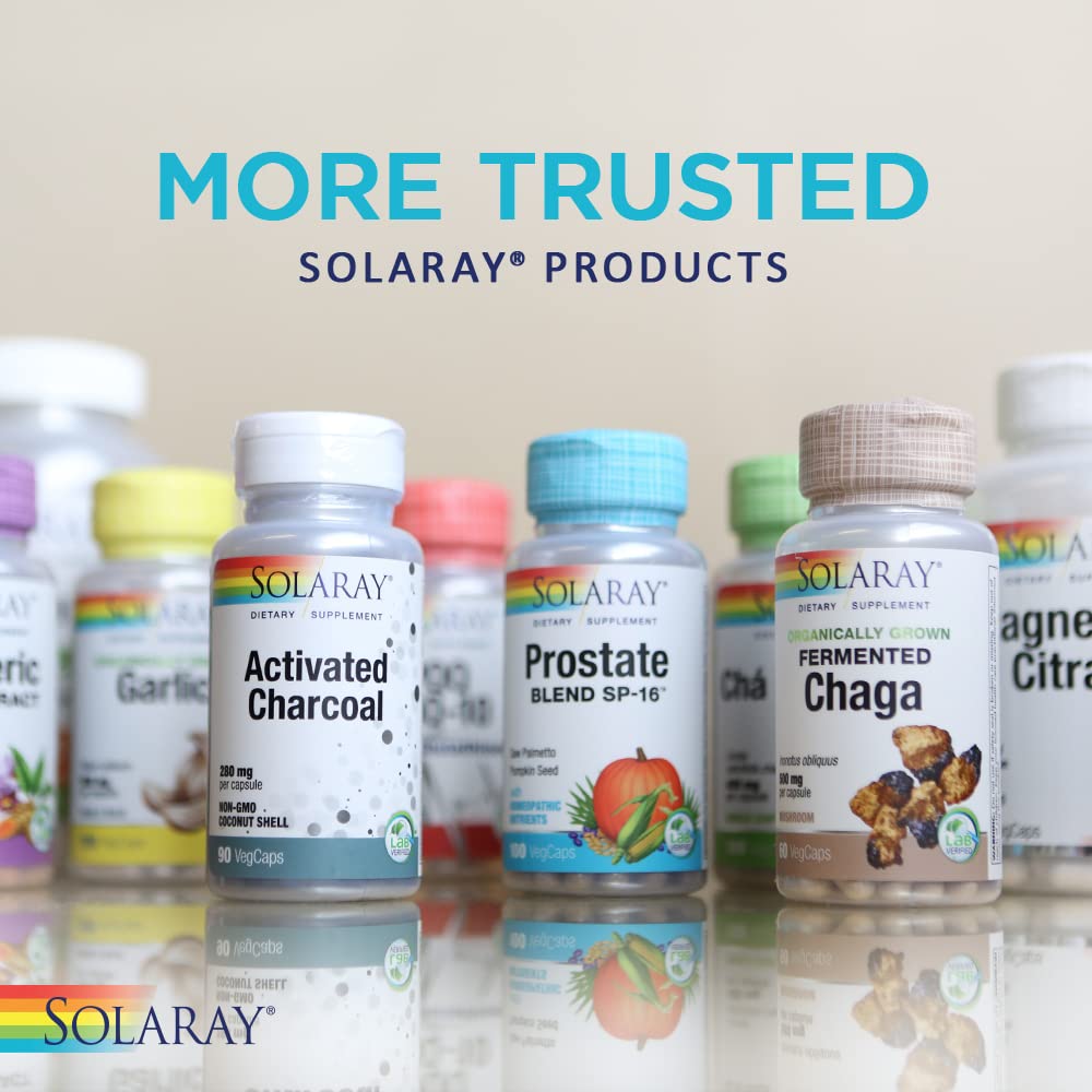 Solaray Guggul and Red Yeast Rice Supplement, 60 Count