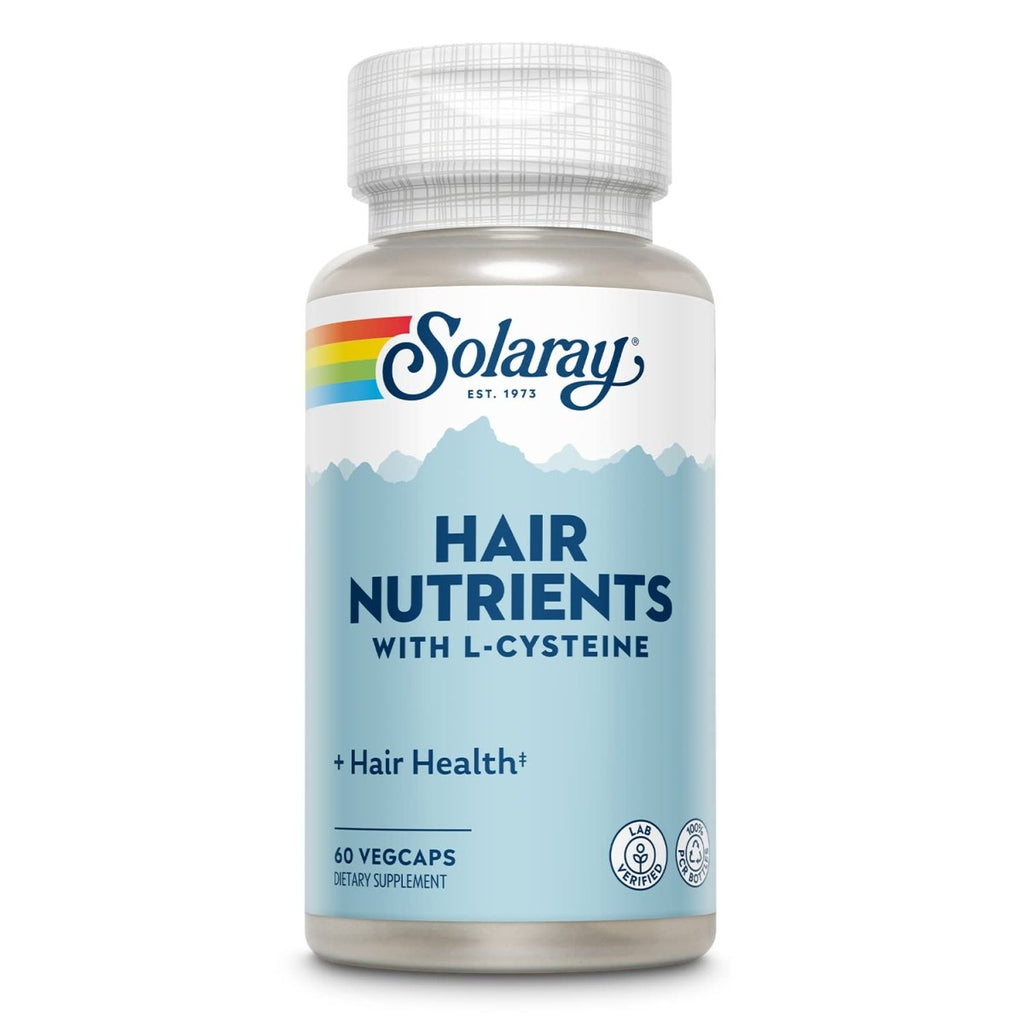 Solaray Hair Nutrients, Veg Cap (Btl-Plastic) | 60ct