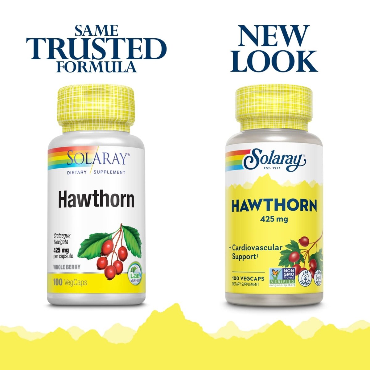 SOLARAY Hawthorn Berry 425mg | 100 VegCaps