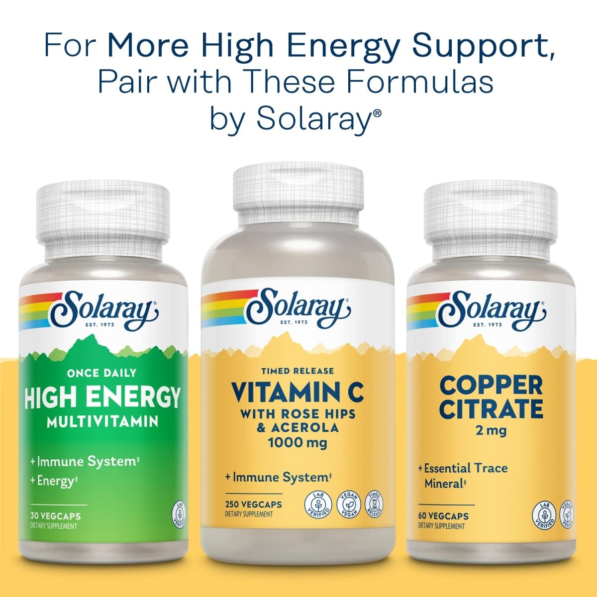 Solaray, High Potency B-Complex Chewable, Natural Strawberry Flavor, 50 Chewables