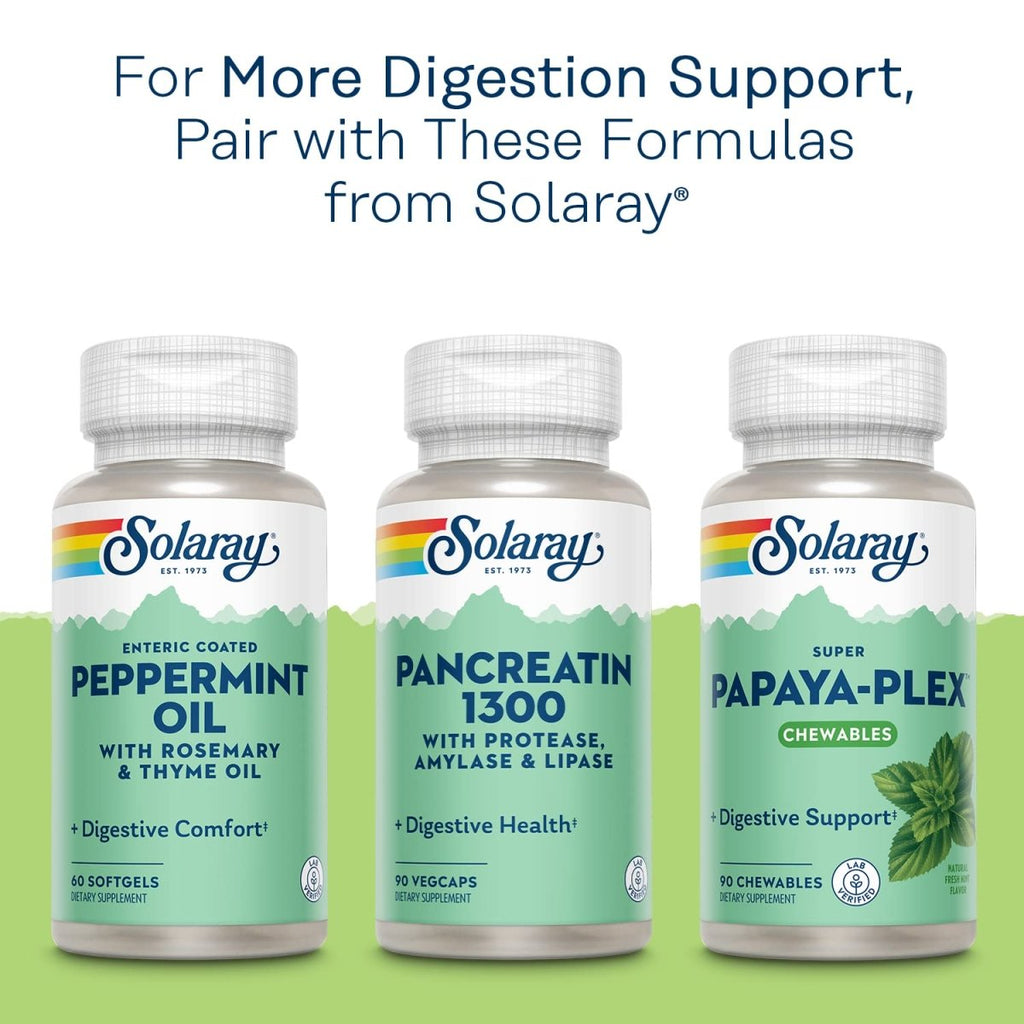 Solaray High Potency Betaine HCL with Pepsin - 250 VegCaps   04815