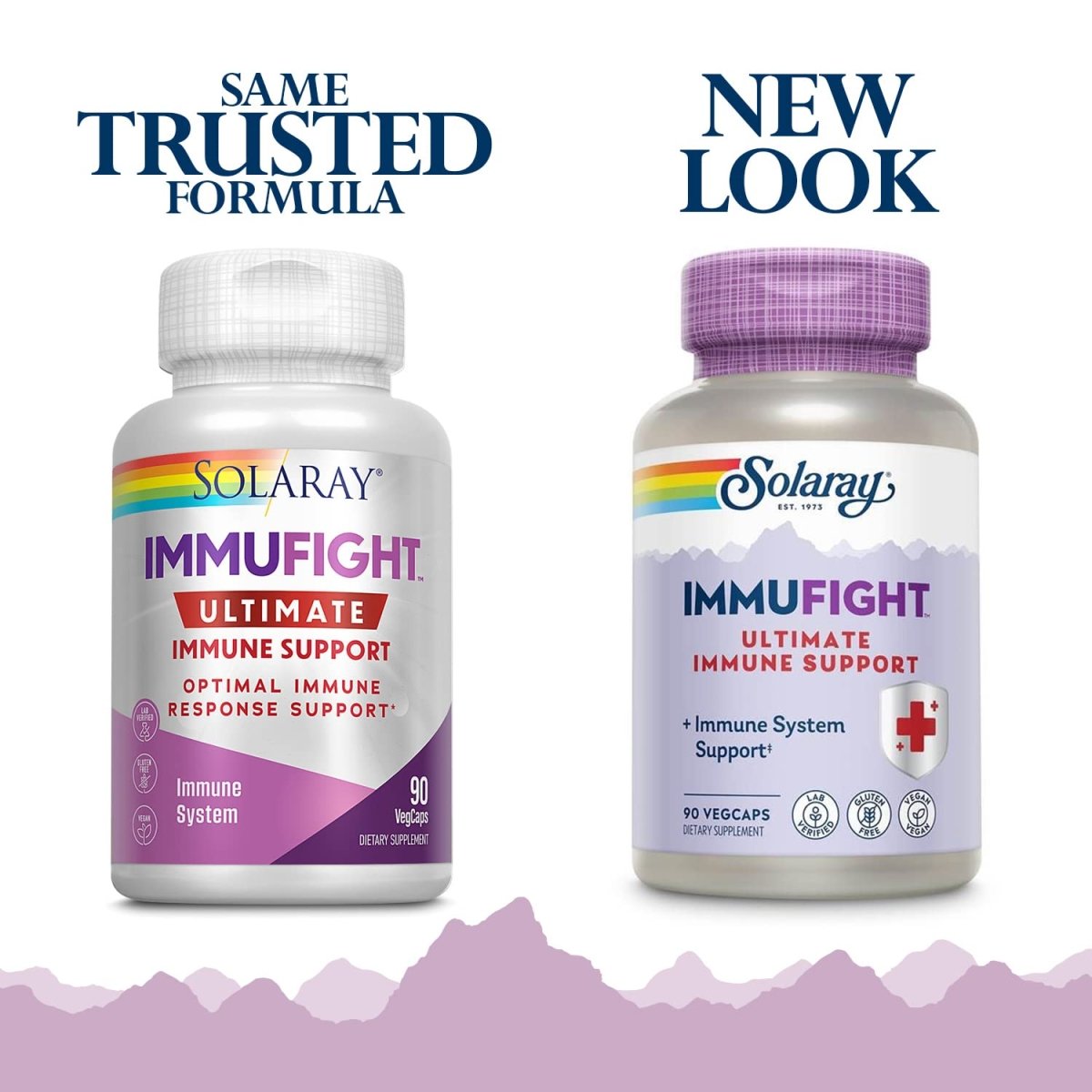 SOLARAY Immufight Ultimate Immune Support | Healthy Response Formula w/Vitamin C & D, Zinc, Herbs | 10 Serv, 90 VegCaps