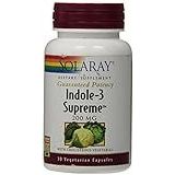 Solaray - Indole-3 Supreme Guaranteed Potency 200 mg. - 30 Vcaps - Walmart Only